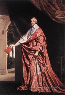 リシュリュー・フィリップ・ド・シャンパーニュ枢機卿 Oil Paintings